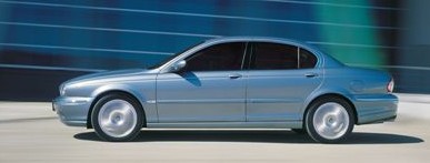 4: X-Type; photograph by Jaguar